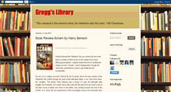 Desktop Screenshot of greggslibrary.blogspot.com