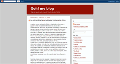 Desktop Screenshot of ooohmyblog.blogspot.com