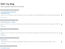 Tablet Screenshot of ooohmyblog.blogspot.com