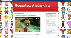 Desktop Screenshot of brincadeirascoisaseria.blogspot.com
