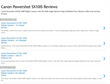 Tablet Screenshot of canonsx10is.blogspot.com