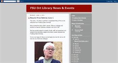 Desktop Screenshot of fsuortlibrary.blogspot.com