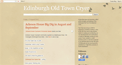 Desktop Screenshot of edinburgholdtowncryer.blogspot.com