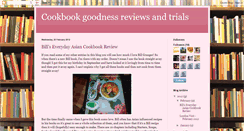 Desktop Screenshot of cookbookgoodness.blogspot.com