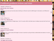 Tablet Screenshot of cookbookgoodness.blogspot.com
