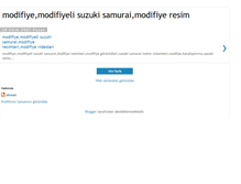 Tablet Screenshot of modifiyelisuzukisamurai.blogspot.com