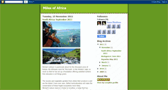 Desktop Screenshot of milesofafrica.blogspot.com