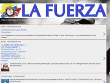 Tablet Screenshot of lafuerza2011.blogspot.com