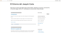 Desktop Screenshot of elentornodeljoaquincosta.blogspot.com