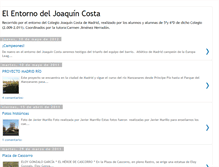 Tablet Screenshot of elentornodeljoaquincosta.blogspot.com