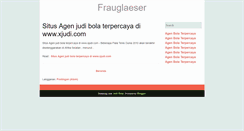 Desktop Screenshot of frauglaeser.blogspot.com