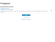 Tablet Screenshot of frauglaeser.blogspot.com