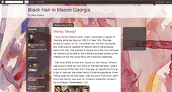 Desktop Screenshot of blackhairinmacongeorgia.blogspot.com