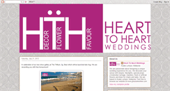 Desktop Screenshot of heart2heartweddings.blogspot.com