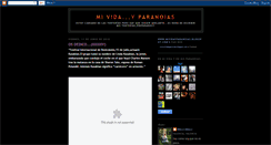 Desktop Screenshot of mividayparanoias.blogspot.com