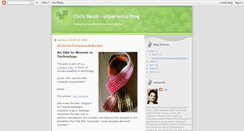 Desktop Screenshot of cbaum.blogspot.com