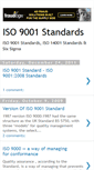 Mobile Screenshot of iso-9001-standards.blogspot.com