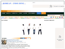 Tablet Screenshot of koreanindo-zone.blogspot.com
