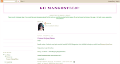 Desktop Screenshot of mangosteen-juice-everday.blogspot.com