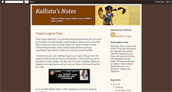 Desktop Screenshot of kallixta.blogspot.com