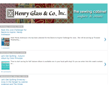 Tablet Screenshot of henryglassfabrics.blogspot.com
