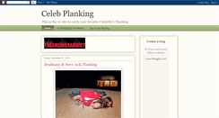 Desktop Screenshot of celebrityplanking.blogspot.com