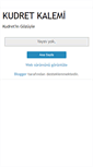 Mobile Screenshot of kudretkaya.blogspot.com