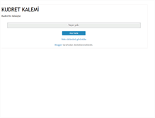 Tablet Screenshot of kudretkaya.blogspot.com