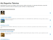 Tablet Screenshot of mispequeostalentos-naty.blogspot.com