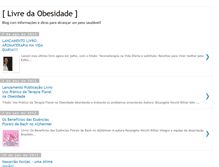 Tablet Screenshot of livredaobesidade.blogspot.com