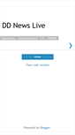 Mobile Screenshot of ddnewslive.blogspot.com
