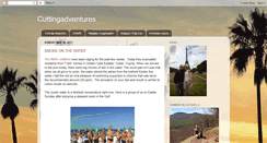 Desktop Screenshot of cuttingadventures.blogspot.com