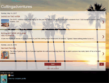 Tablet Screenshot of cuttingadventures.blogspot.com
