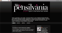 Desktop Screenshot of blogdapensilvania.blogspot.com