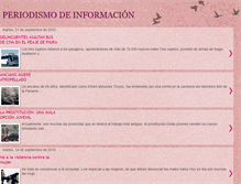 Tablet Screenshot of periodismodeinformacionaldia.blogspot.com