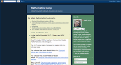 Desktop Screenshot of maths-ed.blogspot.com