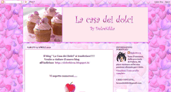 Desktop Screenshot of lacasadeidolci.blogspot.com