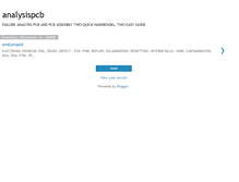 Tablet Screenshot of analysispcb.blogspot.com