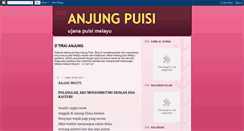 Desktop Screenshot of anjungpuisi.blogspot.com