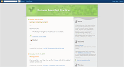 Desktop Screenshot of bizrules.blogspot.com