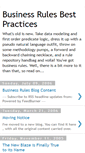 Mobile Screenshot of bizrules.blogspot.com