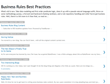 Tablet Screenshot of bizrules.blogspot.com