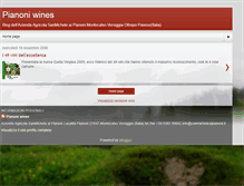 Tablet Screenshot of pianoni-wines.blogspot.com