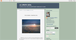 Desktop Screenshot of lajirafaazul.blogspot.com