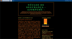 Desktop Screenshot of nucleoseguranca.blogspot.com