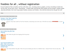 Tablet Screenshot of freebiesgeek.blogspot.com