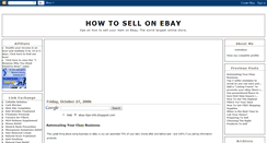 Desktop Screenshot of ebay-tips-info.blogspot.com