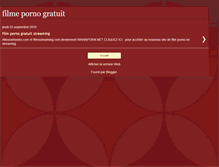 Tablet Screenshot of filme-porno-gratuit.blogspot.com