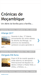 Mobile Screenshot of cronicasmozambique.blogspot.com