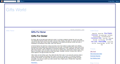 Desktop Screenshot of giftsworld.blogspot.com